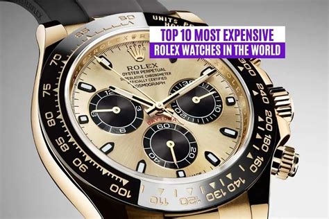 world most expensive rolex watch price|Rolex watch maximum price.